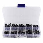 10 Models Mix 4.3 to 13mm Height 6*6mm Tact Switch Button - 100Pcs