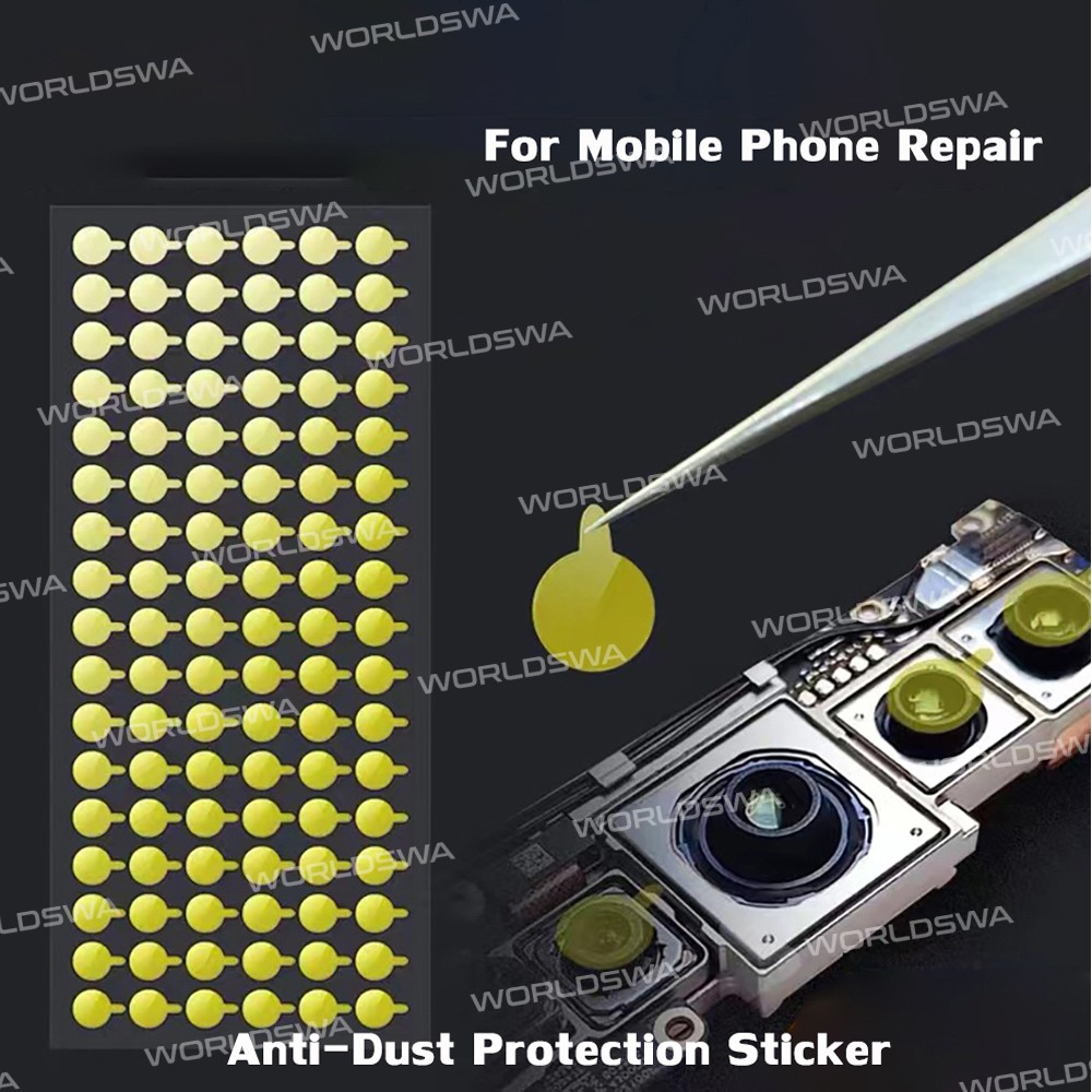 High Temp Resistance Anti-Dust Protection Sticker for Phone Camera Face ID Infrared Dot-matrix - 100