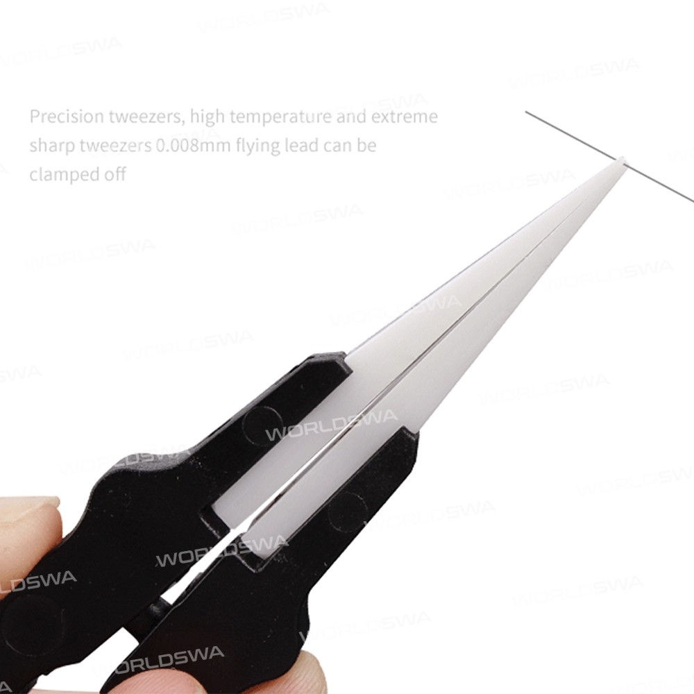 Multi-functional Heat Resistant anti-static Ceramic Tweezers