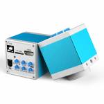 Kailiwei 614 14MP Auto Zoom CCD Industrial Electronic Trinocular Microscope Video Camera