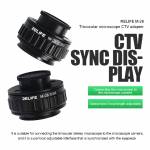 relife m-28-035x-05x-ctv-lens-connector-adapter-for-trinocular-stereo-microscope-2