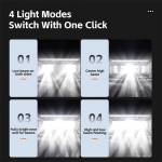 west biking-1750-lumen-aluminum-alloy-usb-rechargeable-road-bike-handlebar-light-7