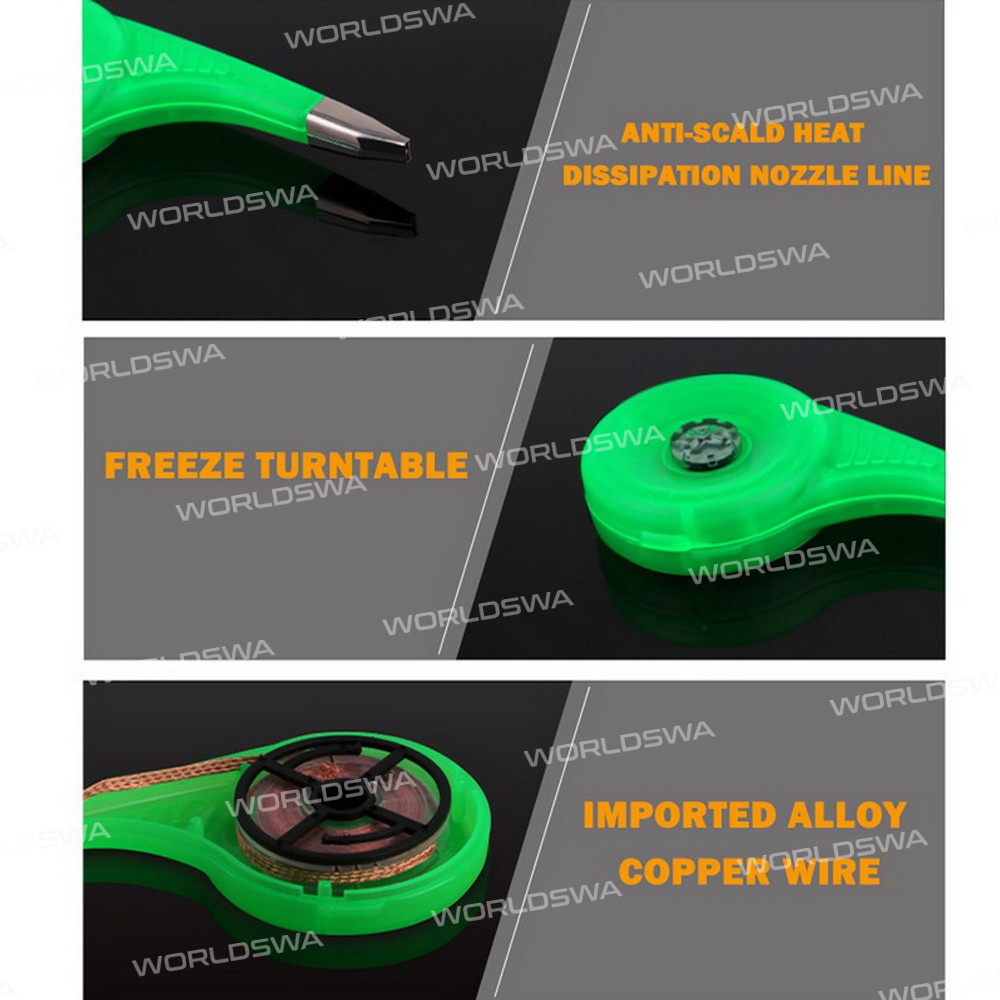 Pro'skit DP-033 1.5/2.0/2.5/3.0/3.5mm Anti-hot Suction Tin Wire with Thumb Wheel Dispenser