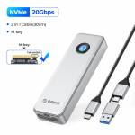 orico oum2-g20-type-c-rgb-usb32-20gbps-m2-nvme-ssd-enclosure-with-cooling-fan-2