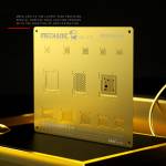 Mechanic 3D BGA Reball Gold Stencil for A12 iPhone Xs / Xs Max / XR