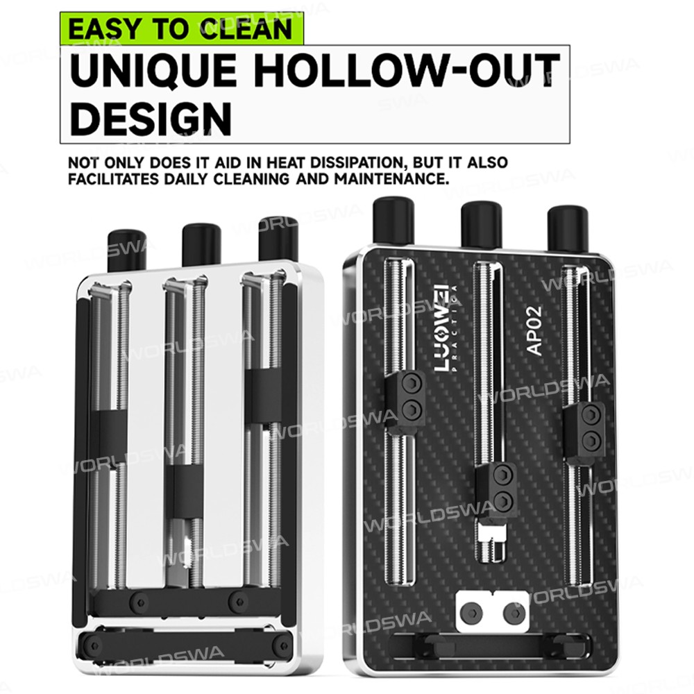 luowei lw-ap02-triaxial-high-temperature-carbon-fiber-motherboard-fixture-7