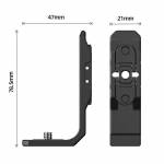aluminum alloy-horizontal-mount-expansion-stand-with-14-inch-screw-for-insta360-x4-10