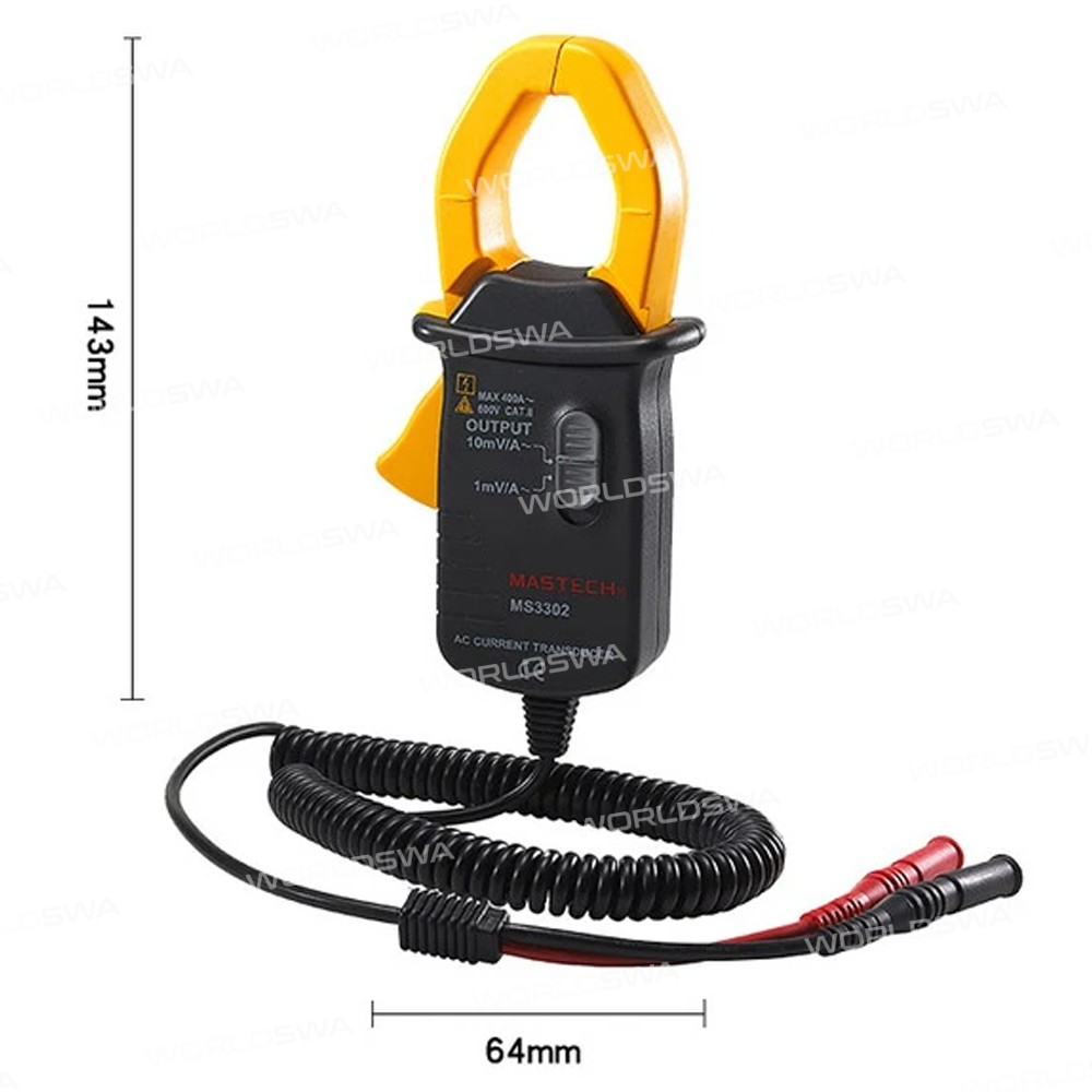 mastech ms3302-400a-true-rms-ac-current-clamp-converter-for-digital-multimeter-6