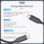 Orico U4C Series PD100W 40Gbps USB4.0 Type-C Fast Charge Cable Compatible with Thunderbolt 3