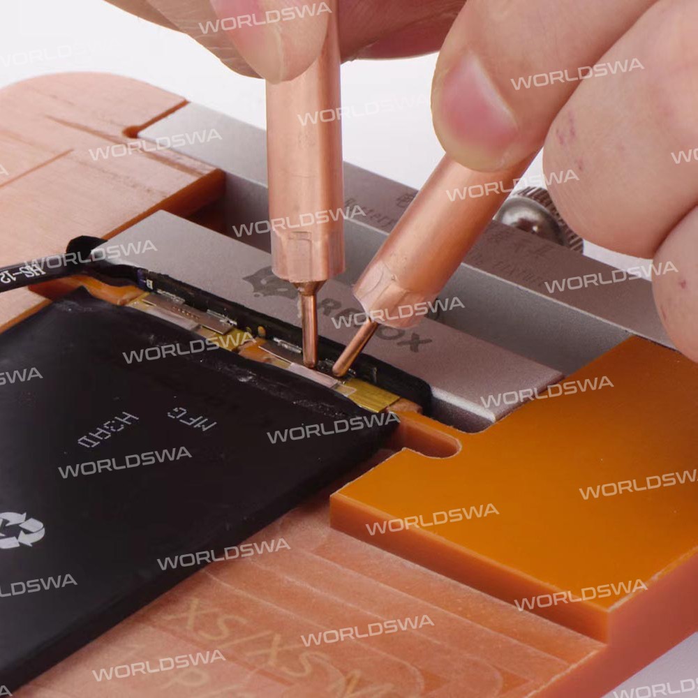 refox rf-0001-mobile-phone-battery-welding-fixture-for-iphone-xs-to-13pro-max-welding-repair-2