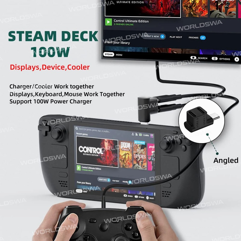 type c-pd100w-charging-casting-adapter-for-steam-deck-pocket-gaming-console-5