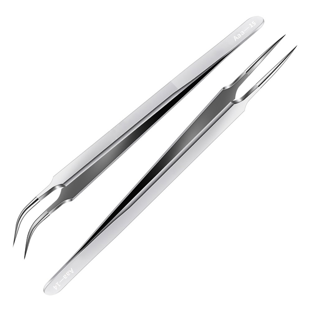 mechanic aaa-14-aaa-15-ultra-fine-high-hardness-stainless-steel-tweezers-for-mobile-phone-repair-1