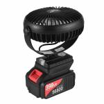 mini portable-lithium-electric-fan-outdoor-camping-fan-low-noise-360rotating-2-speeds-30ah-battery-0