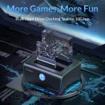 orico 8828-series-rgb-light-2-bay-type-c-10gbps-hard-disk-docking-station-with-offline-clone-2