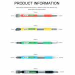 Relife RL-049A Anti Static Double-Headed Machine Rubber Lever Tin Scraper Mobile Phone Removing Glue