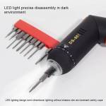 ds 901-straight-gun-dual-electric-powerful-impact-screwdriver-with-10pcs-bits-5