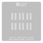 Amaoe 0.25mm Direct Heating BGA Reballing Stencil for DDR5X BGA190 Video Memory Chip