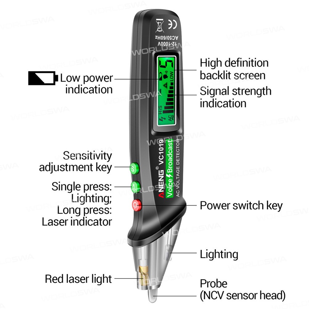 aneng vc1019-12v-to-1000v-non-contact-voltage-test-pen-with-breakpoint-test-6