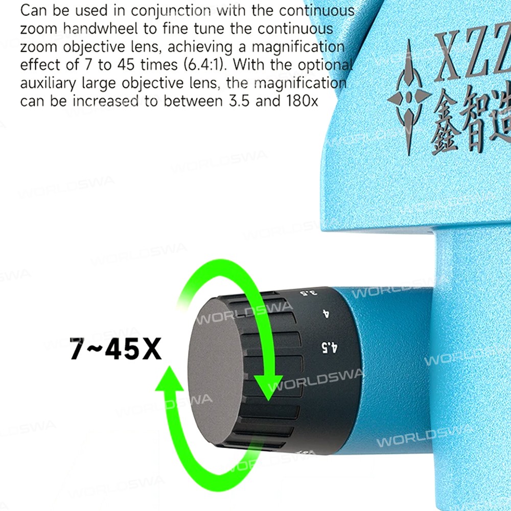 xinzhizao x3-max-7-45x-synchronous-zoom-trinocular-stereo-microscope-with-aluminum-alloy-base-6