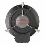 Microscope Illuminator 120pcs LED Ring Lights Diameter 62mm With Polarizer Adjustable Light Source P