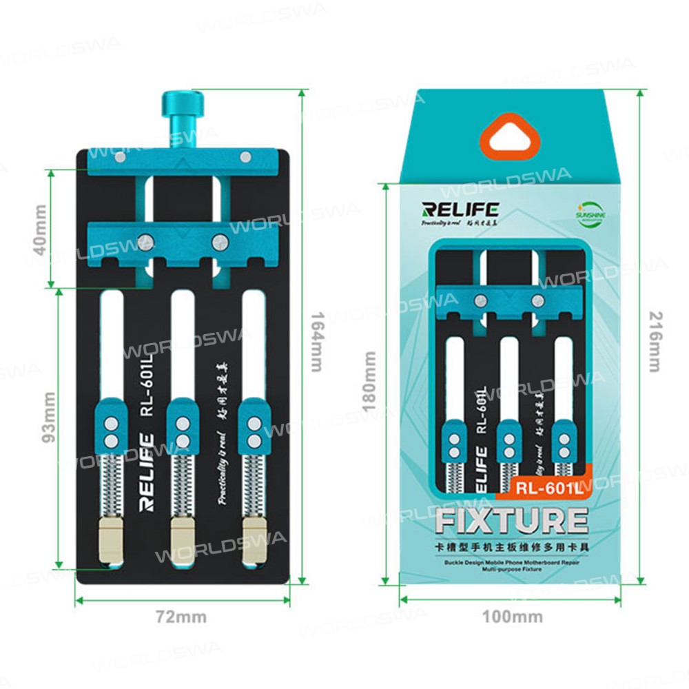 relife rl-601l-universal-double-slot-three-axis-motherboard-fixture-8