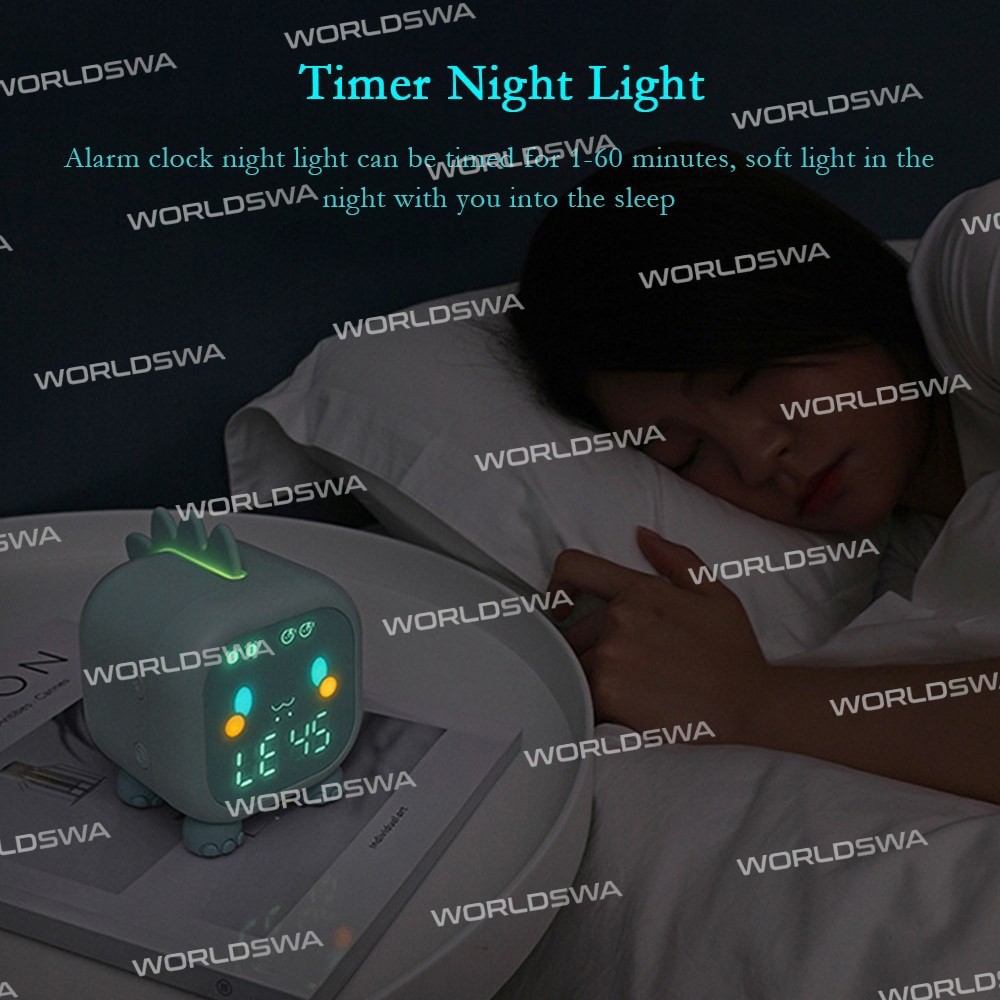kids digital-alarm-clock-night-light-sleep-trainer-2-alarms-6-ringtones-time-temperature-display-sou
