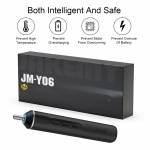 Jakemy JM-Y06 Dual Dynamic Precision Electric Screwdriver Kit Set with 14 S2 Matte Bits